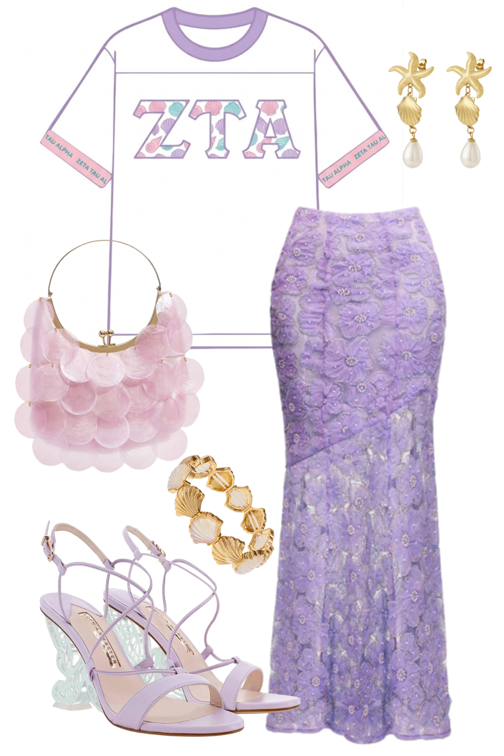 Sea Yourself Zeta Bid Day Jersey