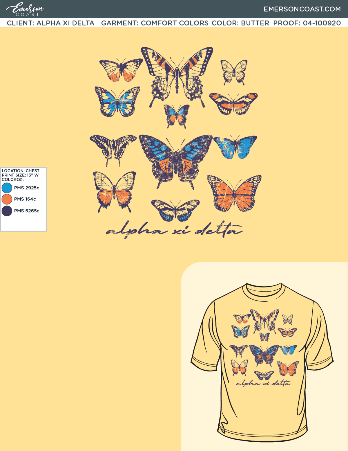 04-100920 Alpha Xi Delta Oklahoma State University Butterfly 2020-01