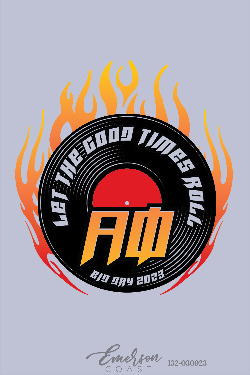 Alpha Phi Let The Good Times Roll Bid Day T-Shirt