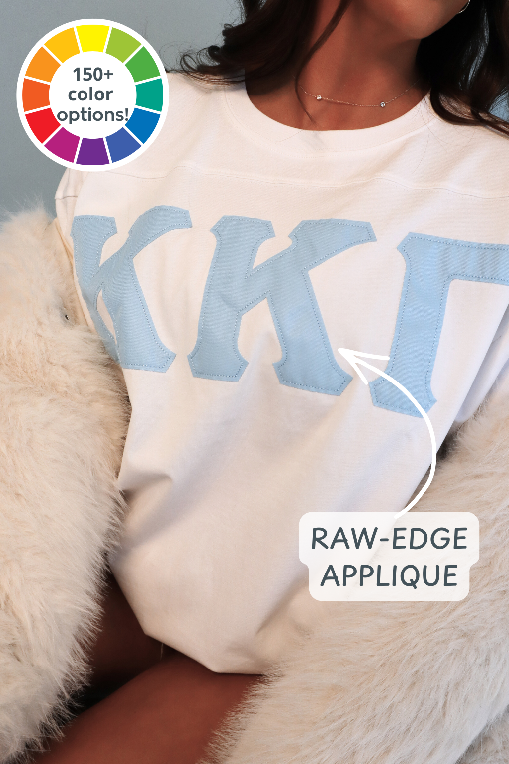 Emerson Coast Signature Raw-Edge Applique Letter Jersey