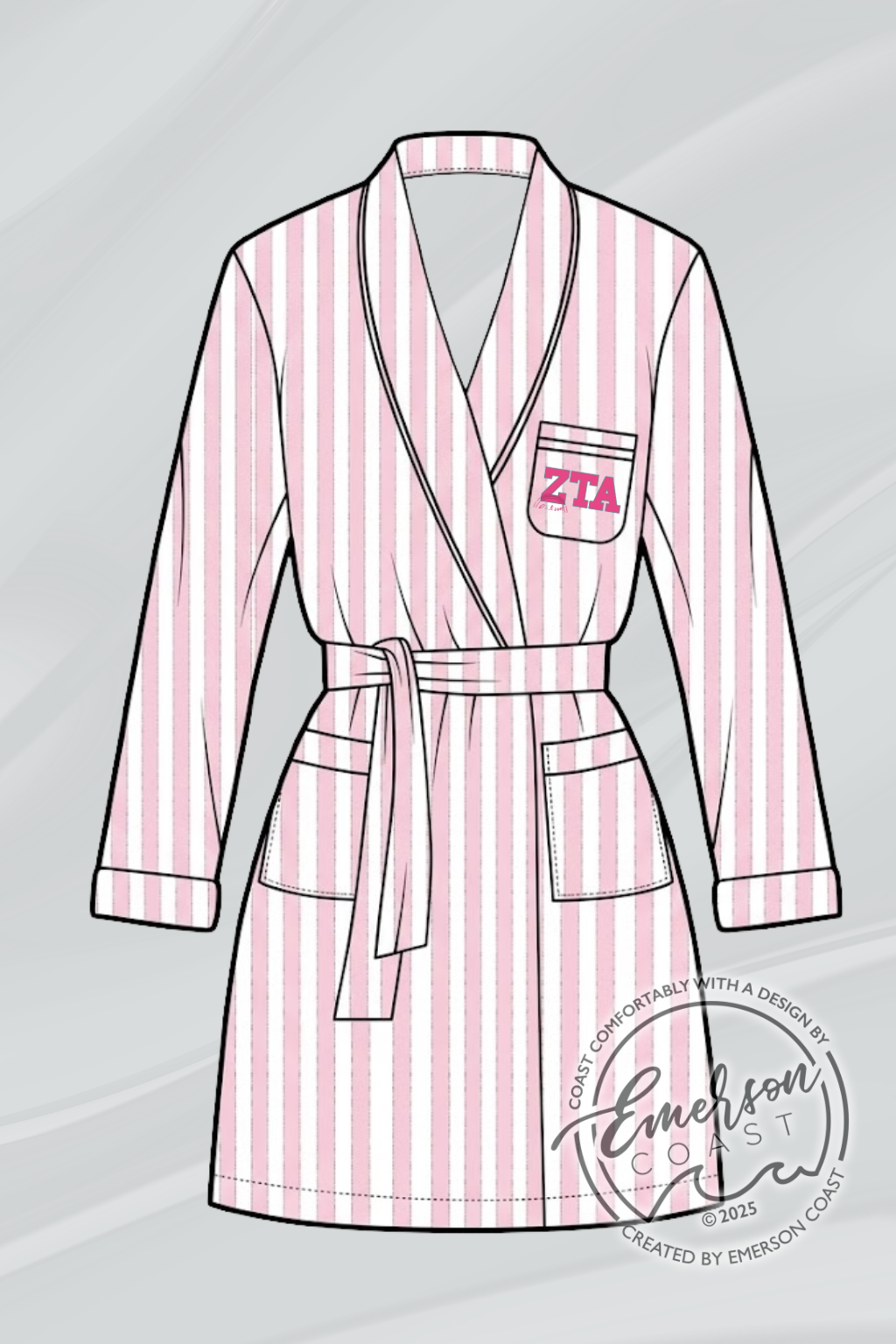 Emerson Coast Exclusive Striped Robe
