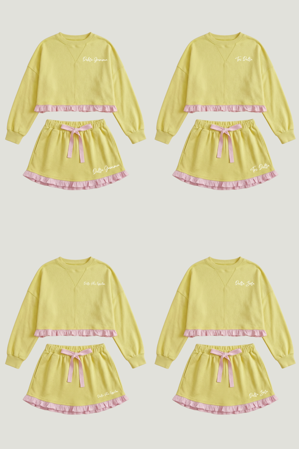 Sorority Dream Ruffle Set