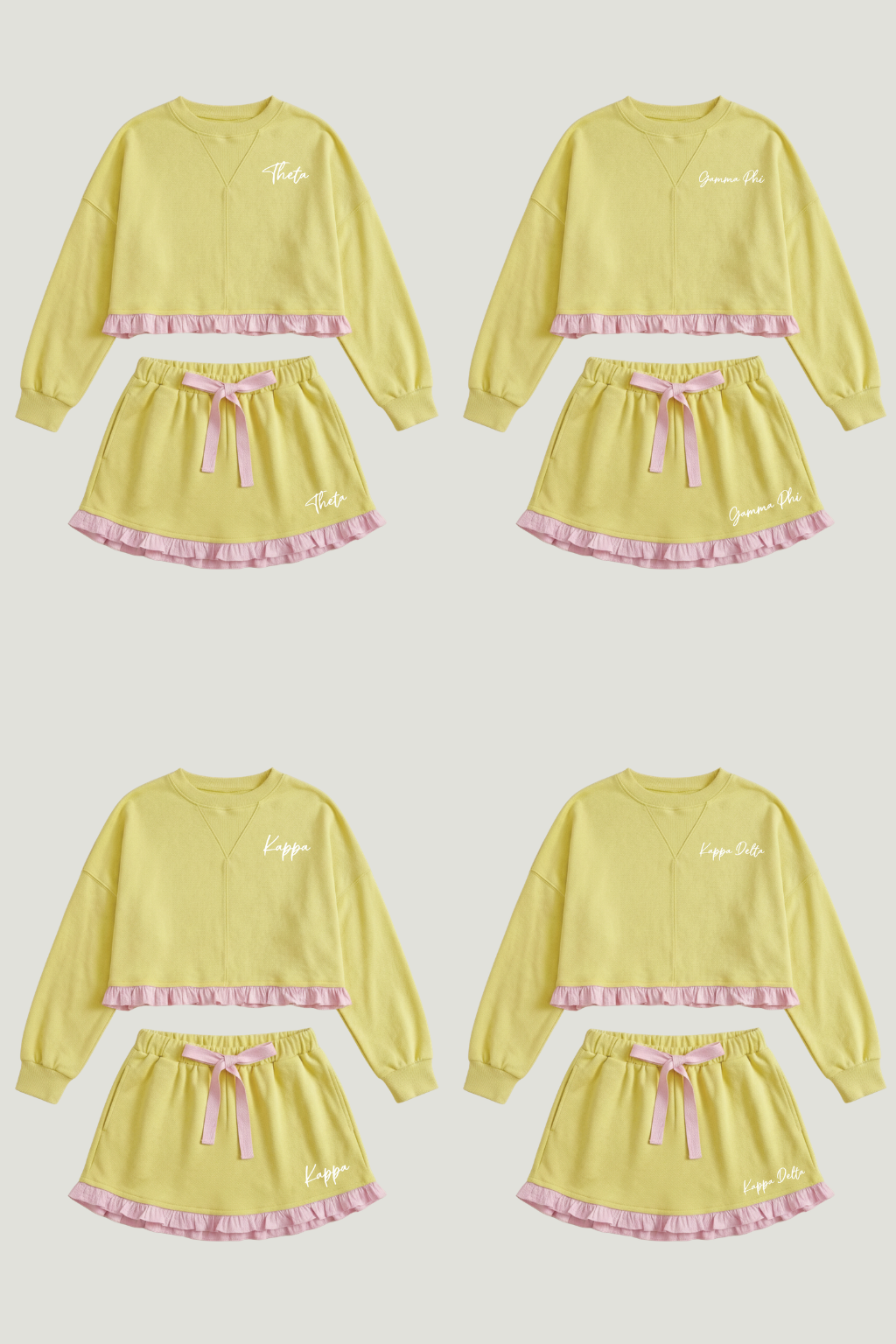 Sorority Dream Ruffle Set