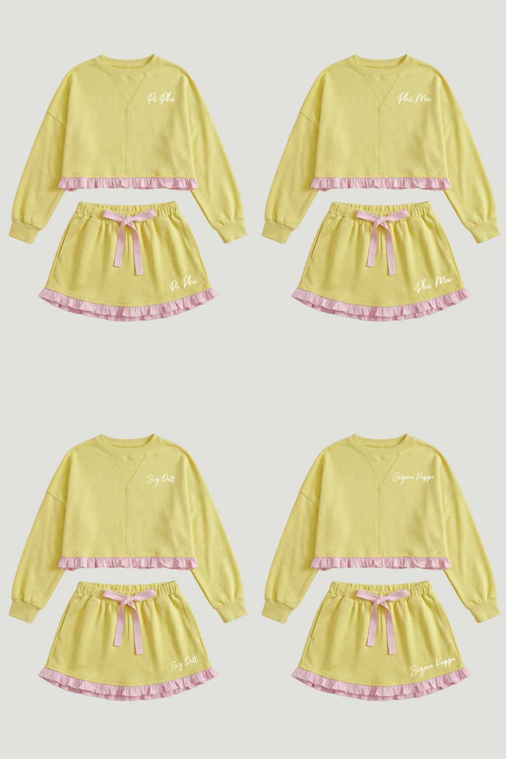 Sorority Dream Ruffle Set