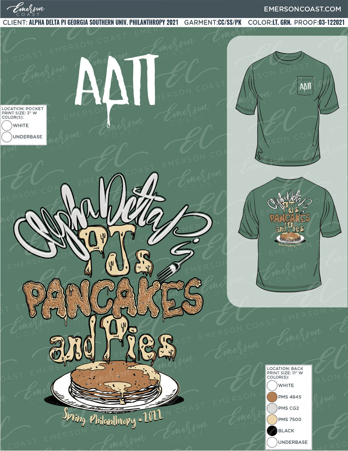 03-122021 Alpha Delta Pi Georgia Southern University Philanthropy 2021