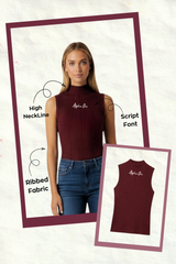 Emerson Coast Exclusive Mock Neck Tank