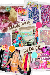 Gamma Phi Midnight Paradise Bid Day Tee