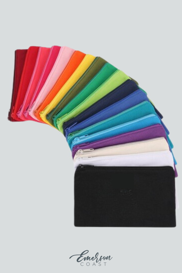 Sorority Canvas Cosmetic Bag