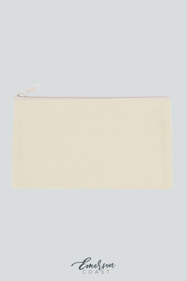 Sorority Canvas Cosmetic Bag