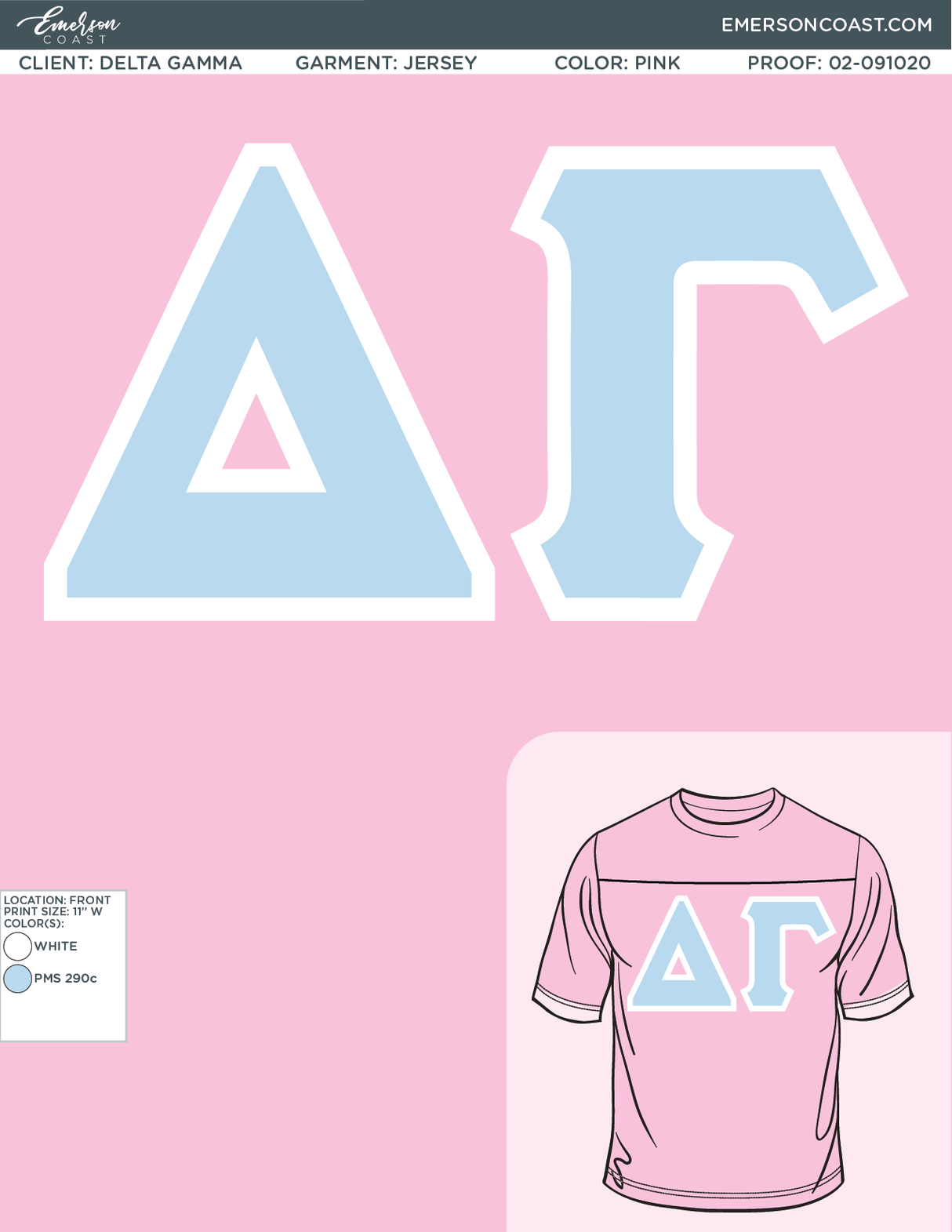 02-091020 Delta Gamma University of Georgia Stitched Jerseys 2020-01