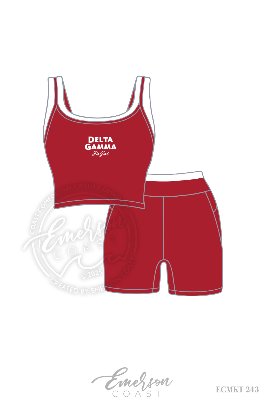 Delta Gamma Work Week Athletic Set
