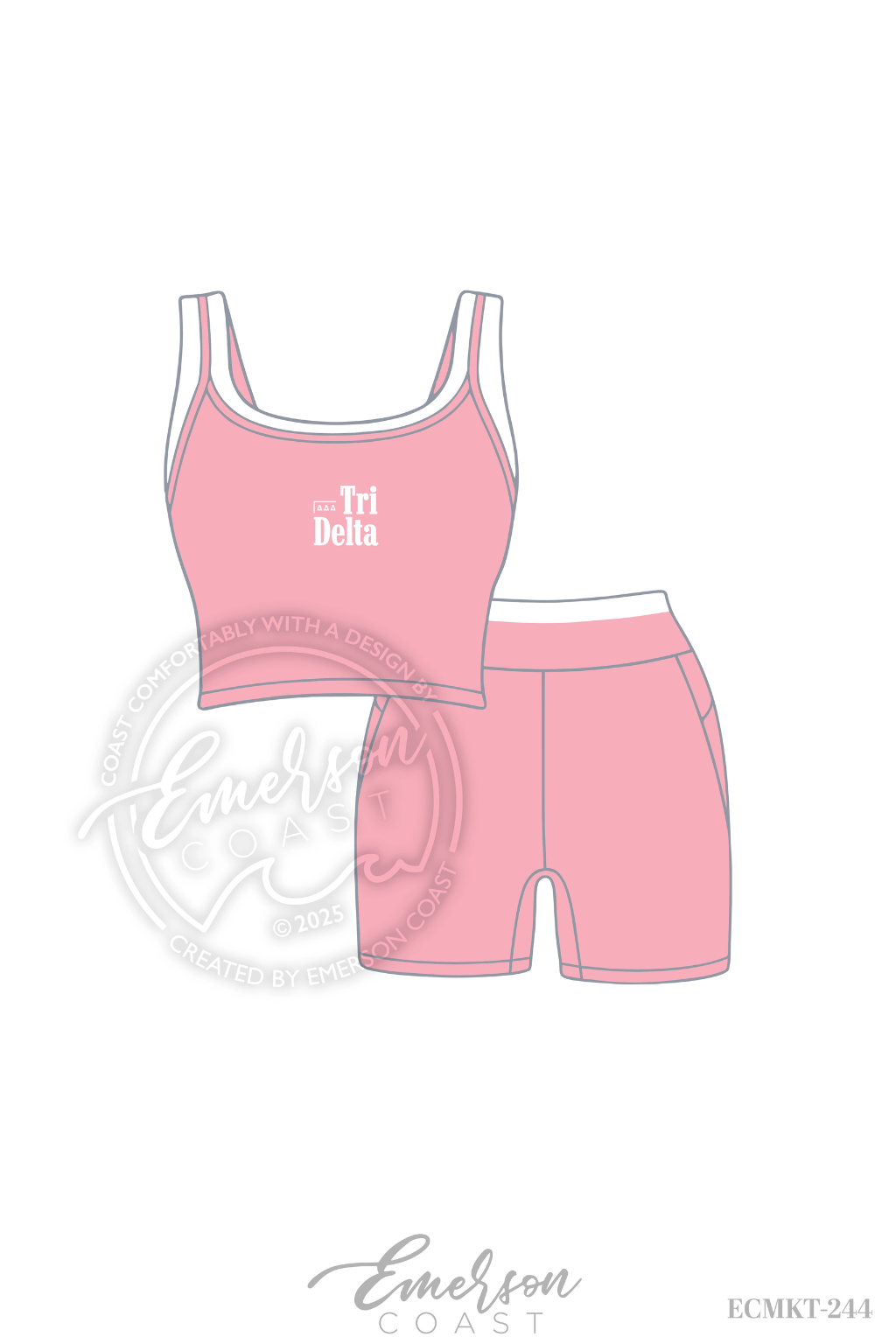 Delta Delta Delta Work Week Athletic Set