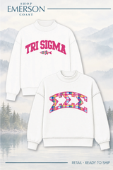 White Lakeside Reversible Mockneck