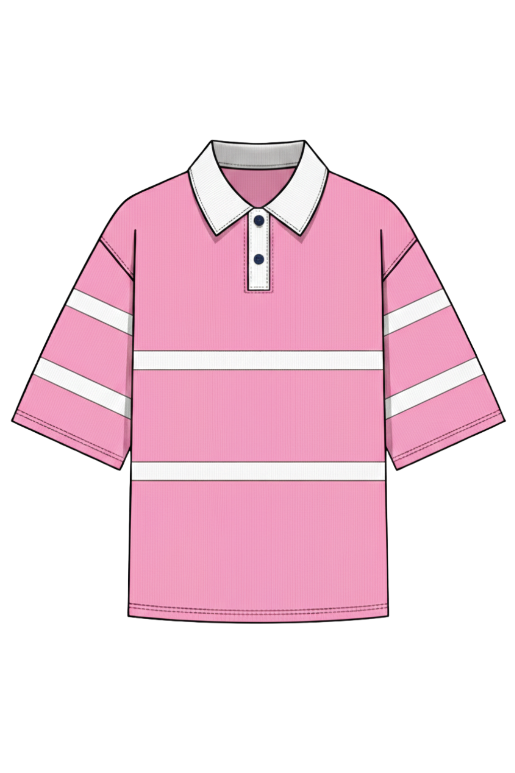 Emerson Coast Colorblock Rugby Tee