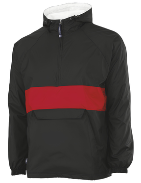 black/red