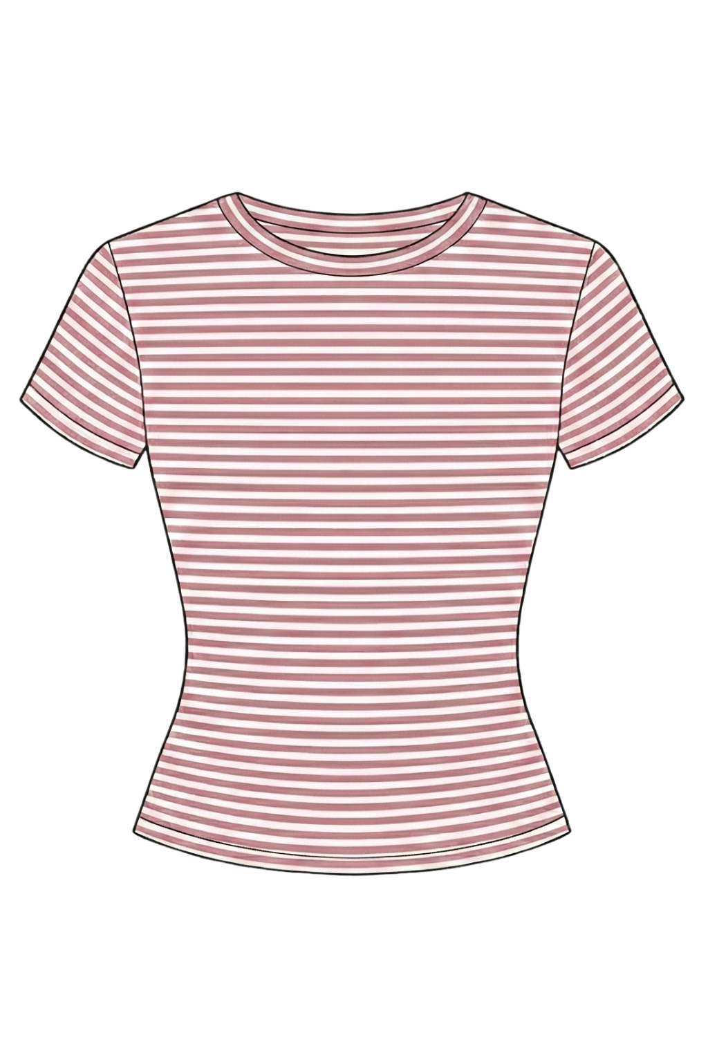 Emerson Coast Striped Baby Tee