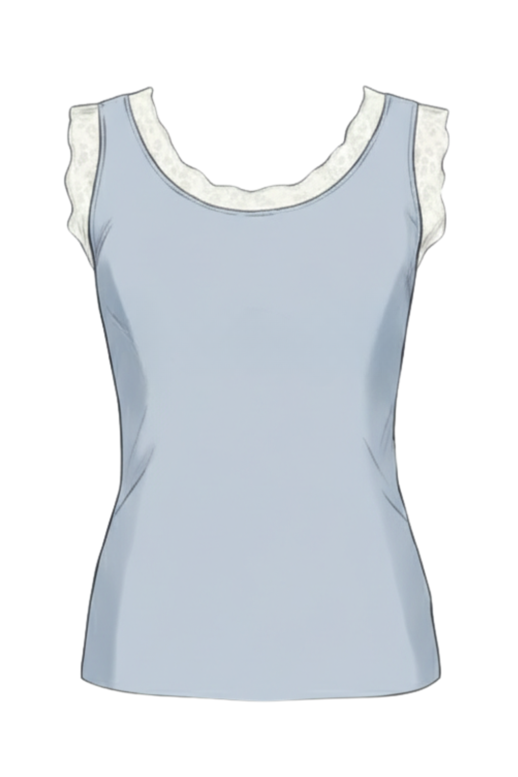 Emerson Coast Inside Out Tank