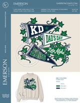 EC-02785 Kappa Delta Texas Tech Dad's Weekend Stars Tshirt 2026-FW