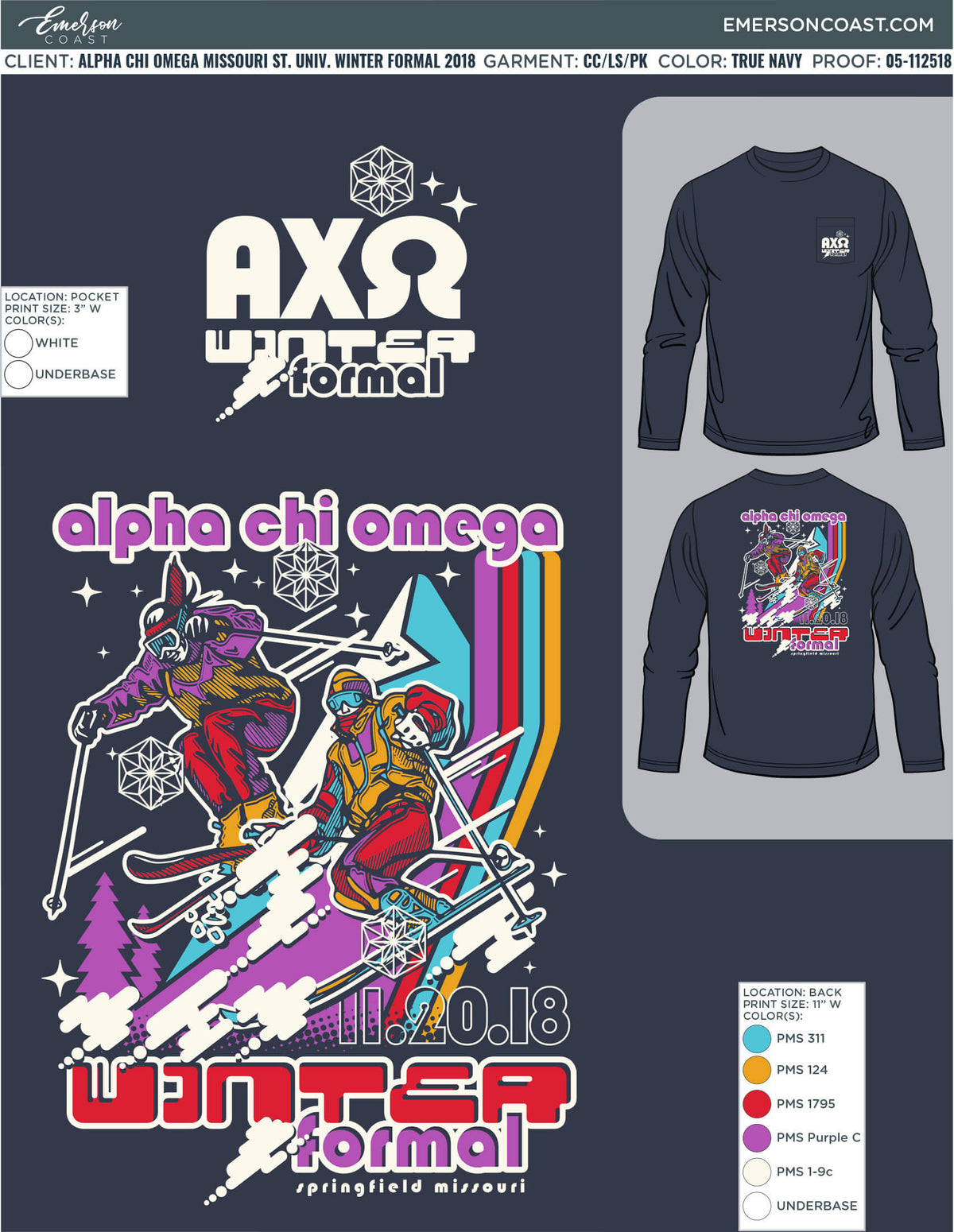 Alpha Chi Omega Missouri State University Winter Formal