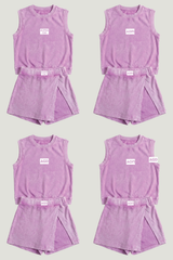 Phi Mu Work Week Lilac Varsity Skort Set