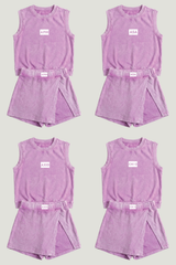 Phi Mu Work Week Lilac Varsity Skort Set