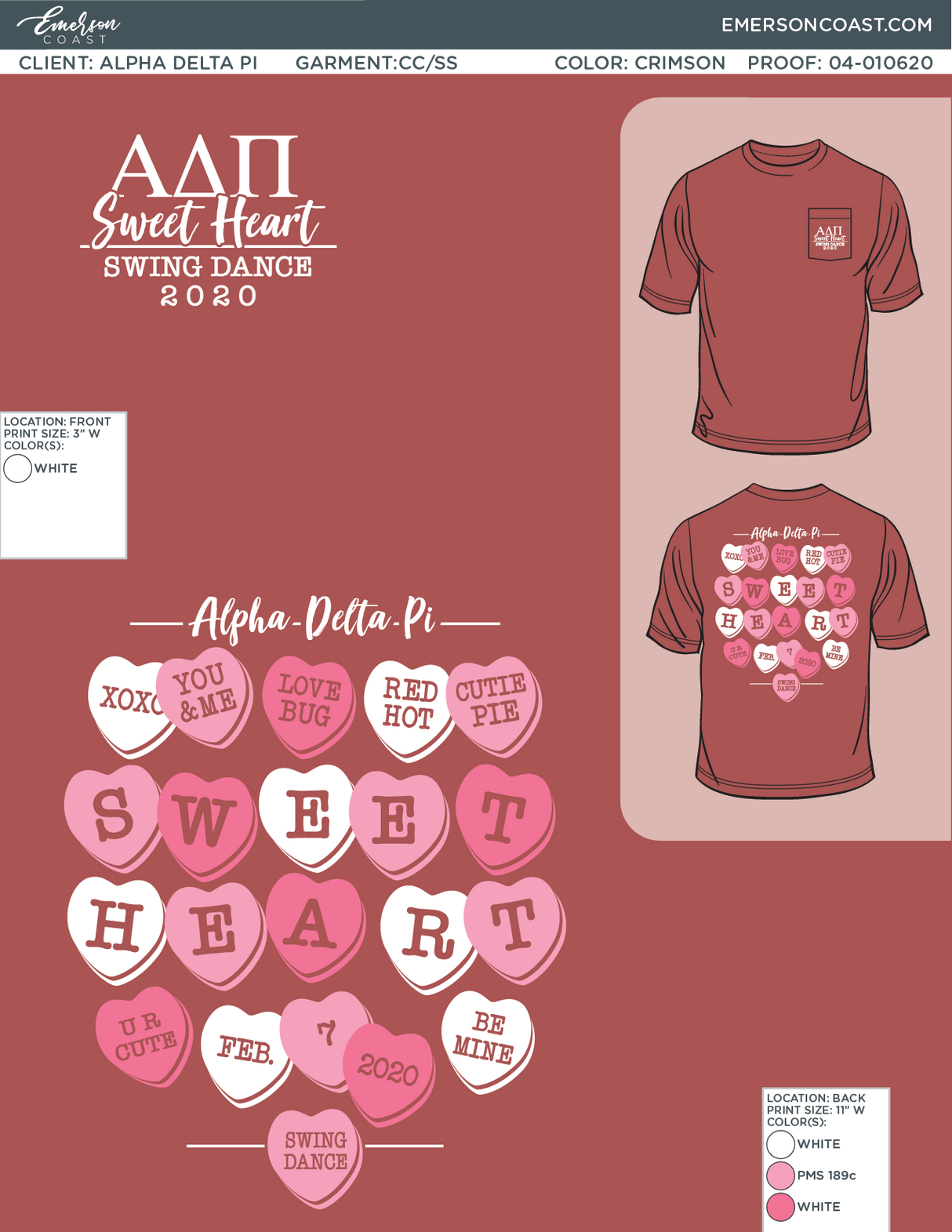 04-010620 Alpha Delta Pi Georgia Southern University Sweetheart 2020-01