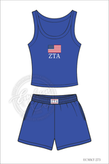 Zeta Tau Alpha 4th of July Work Week Tee