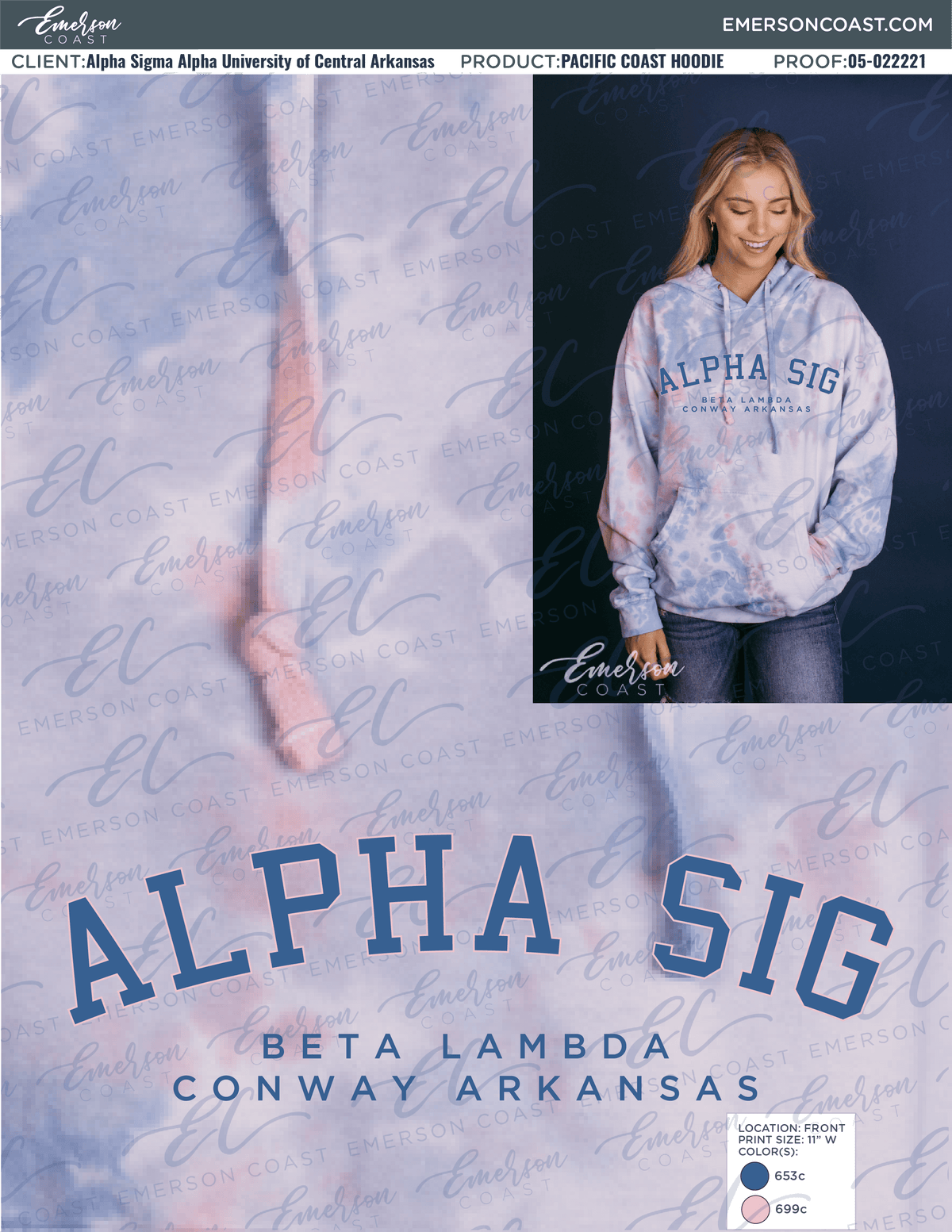 05-022221 Alpha Sigma Alpha University of Central Arkansas Hoodie 2021-01