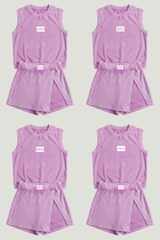 Phi Mu Work Week Lilac Varsity Skort Set