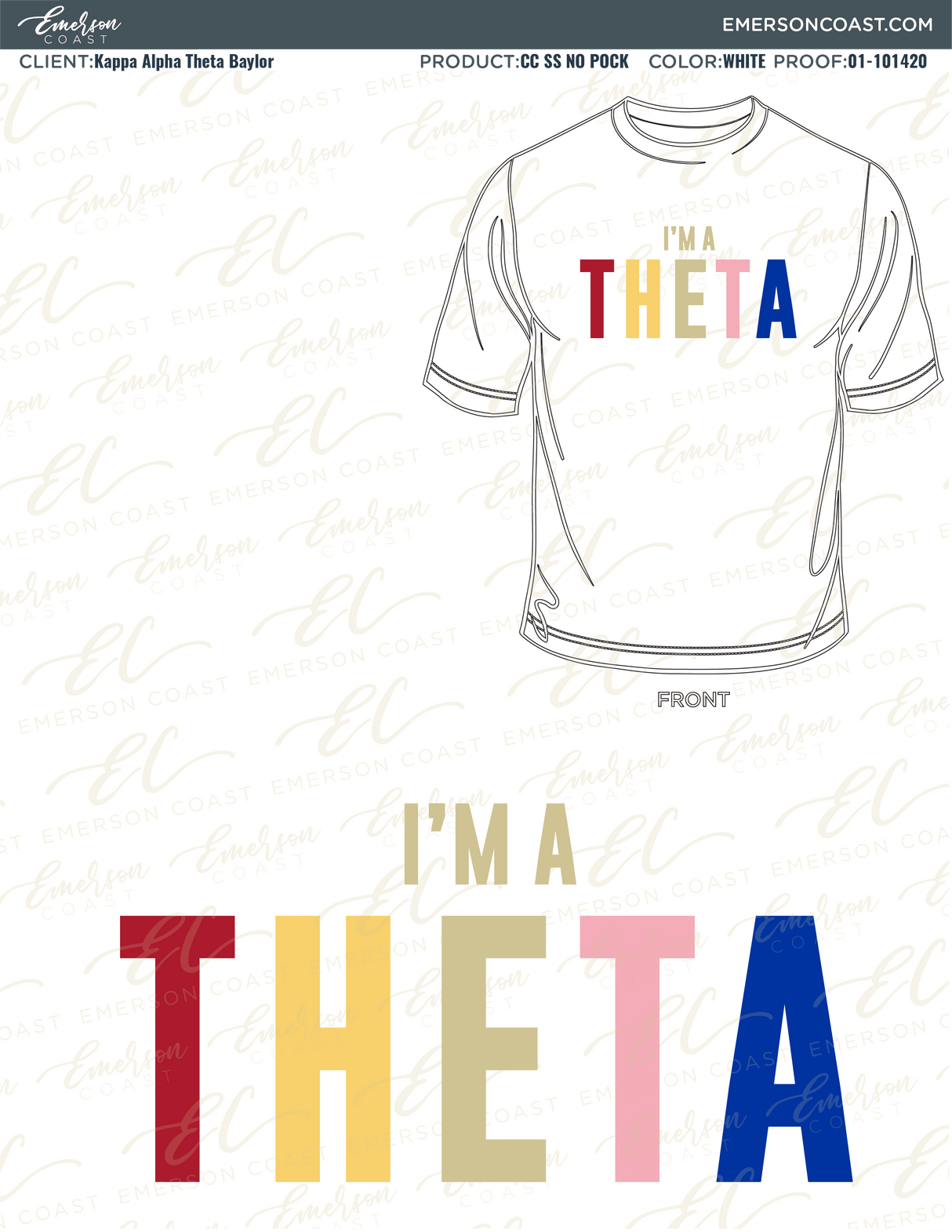 01-101420 Kappa Alpha Theta Baylor University Bold 2020-01