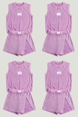 Phi Mu Work Week Lilac Varsity Skort Set