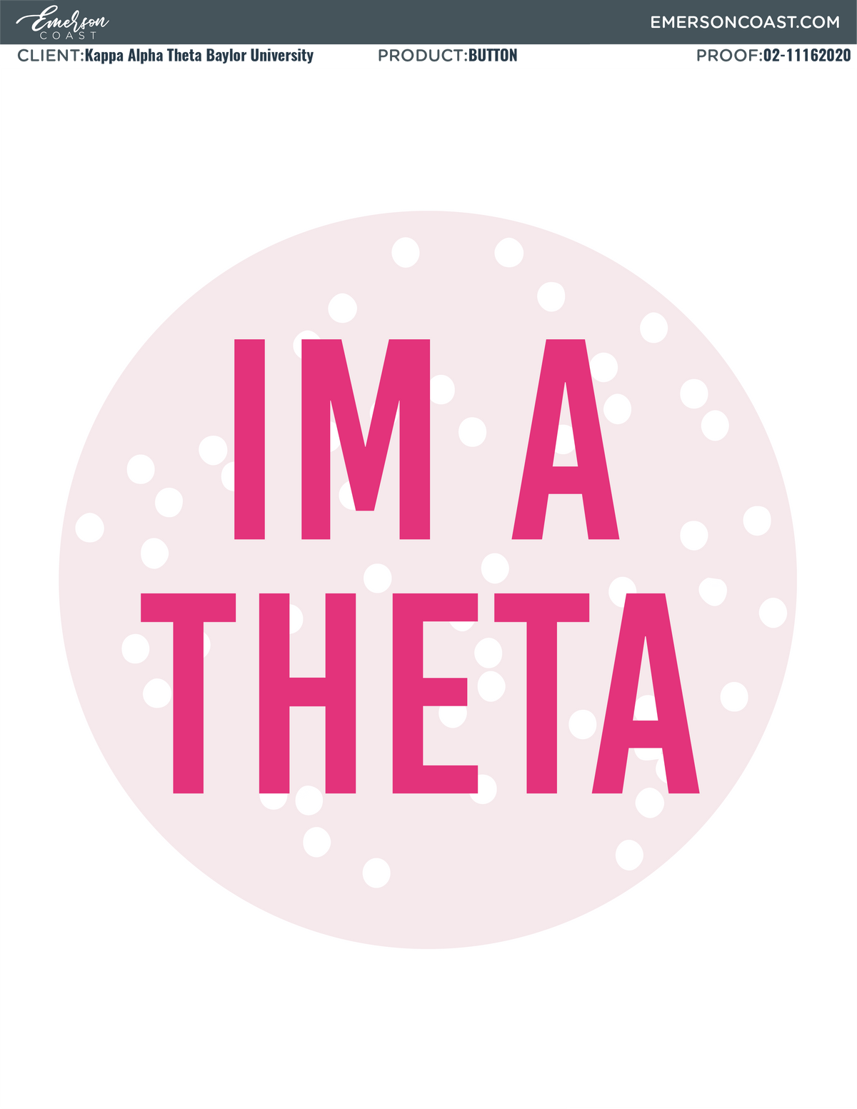 02-11162020 Kappa Alpha Theta Baylor University Button 2020-01