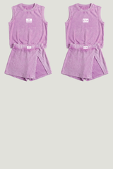 Phi Mu Work Week Lilac Varsity Skort Set
