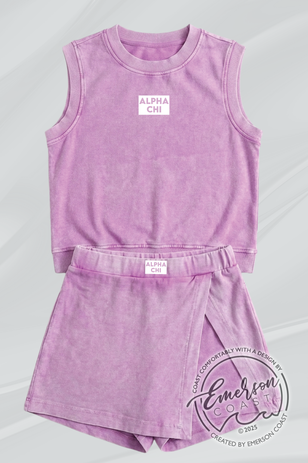 Sorority Varsity Skort Set