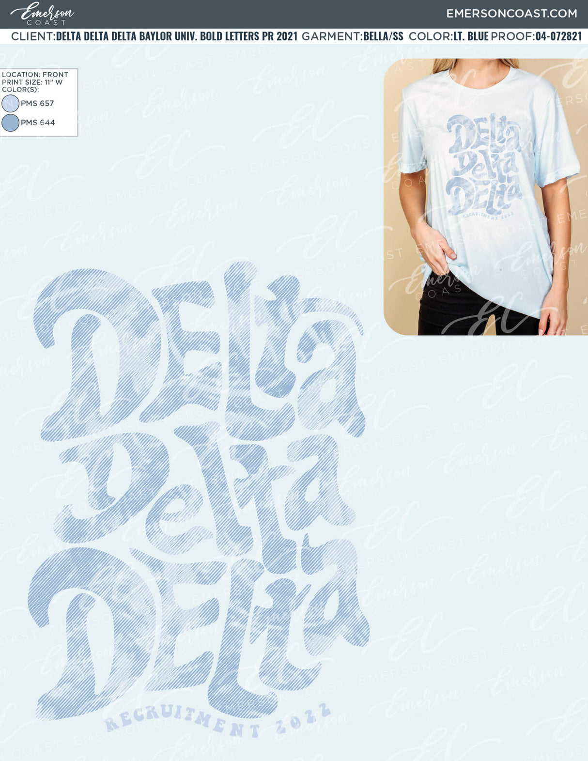 04-072821 Delta Delta Delta Baylor University Bold Letters PR 2021