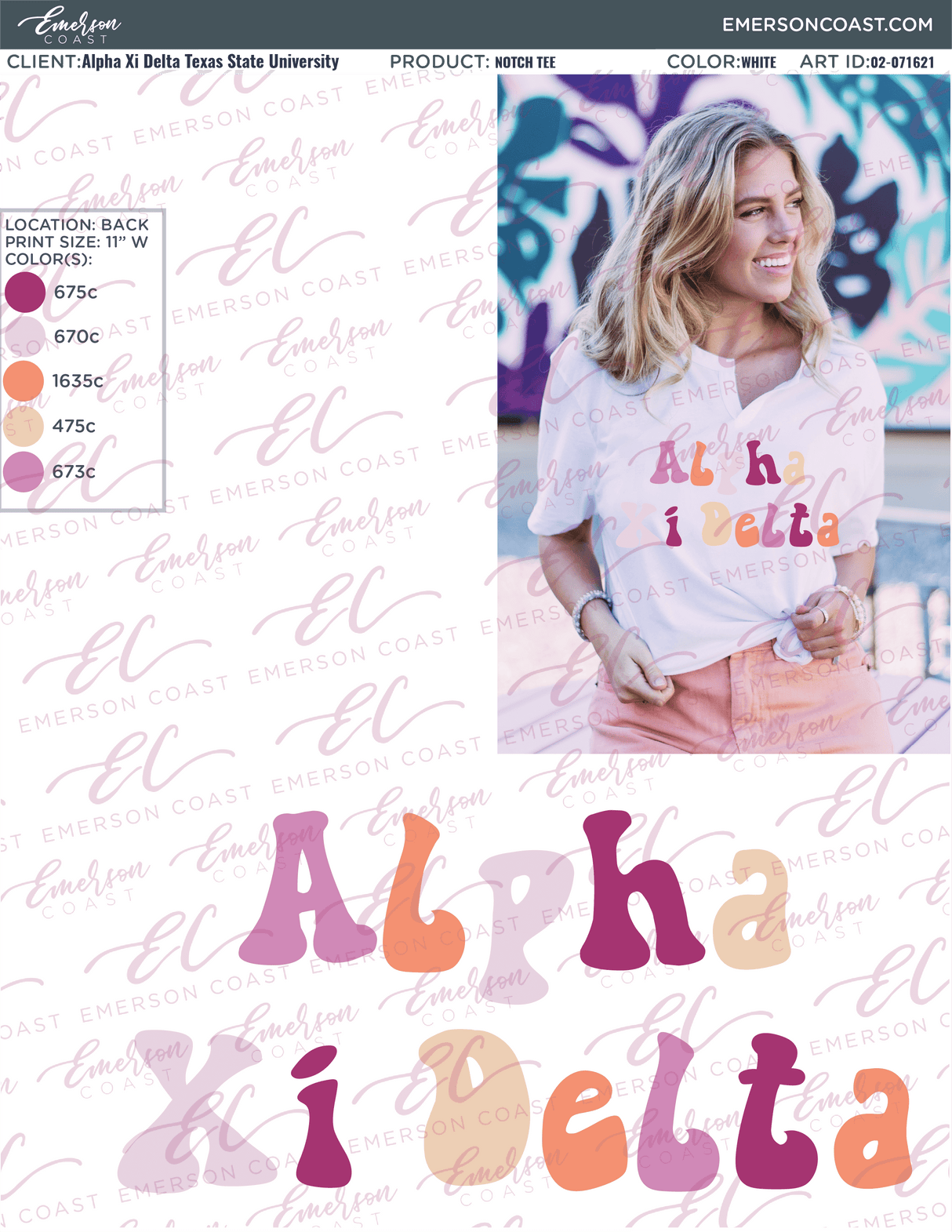 02-071621 Alpha Xi Delta Texas State University Recruitment Colorful 2021-01