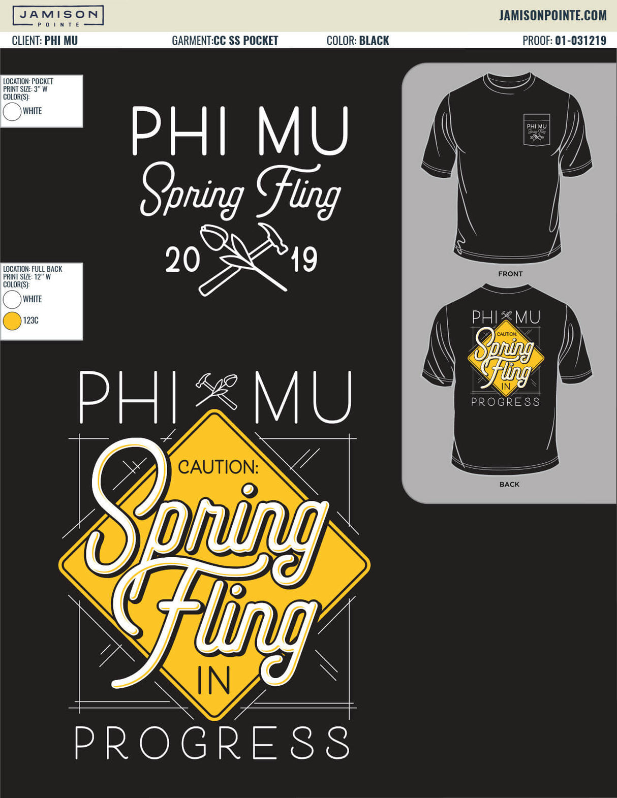 01-031219 Phi Mu University of Hartford Spring Fling 2019
