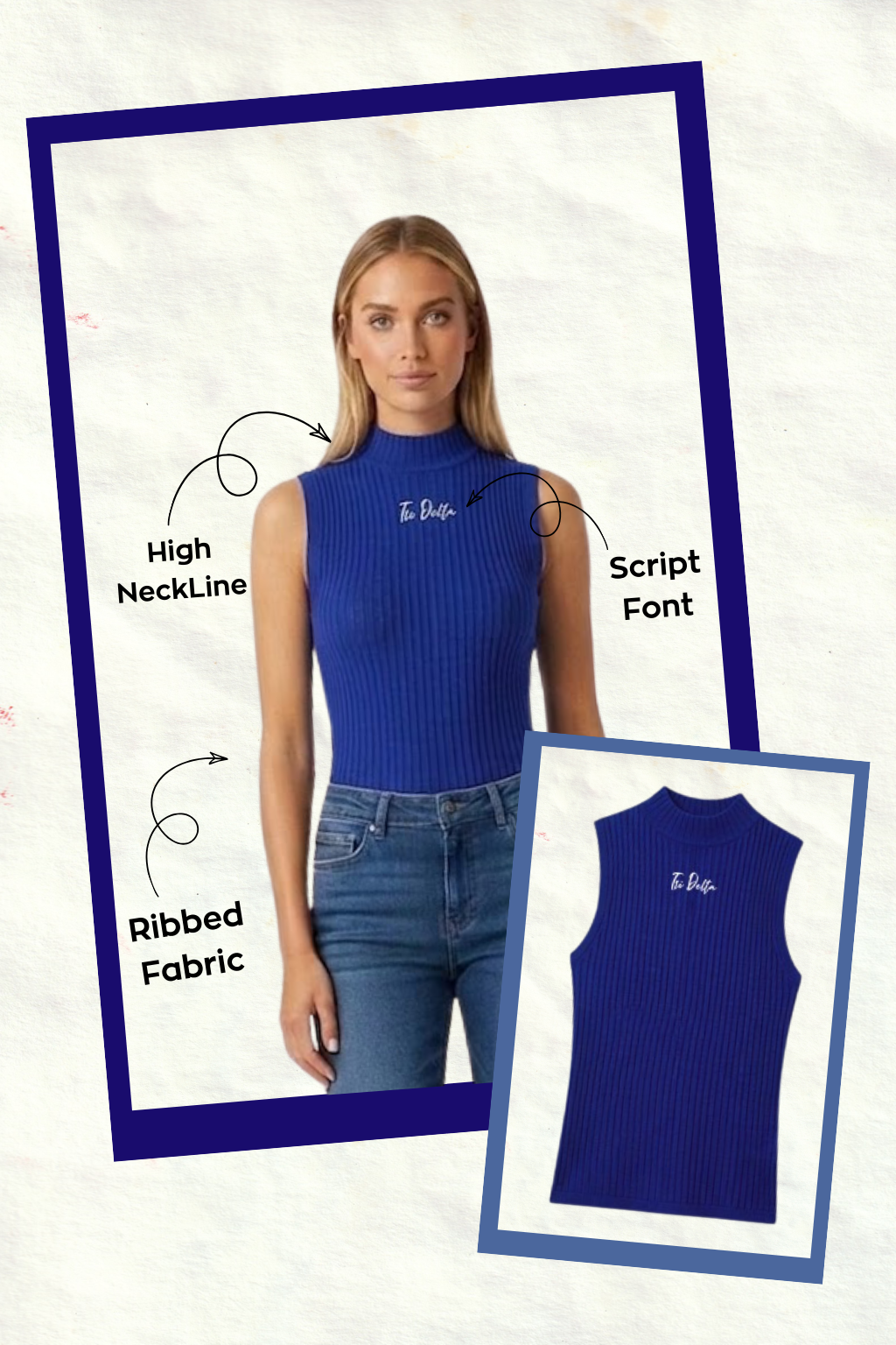 Emerson Coast Exclusive Mock Neck Tank