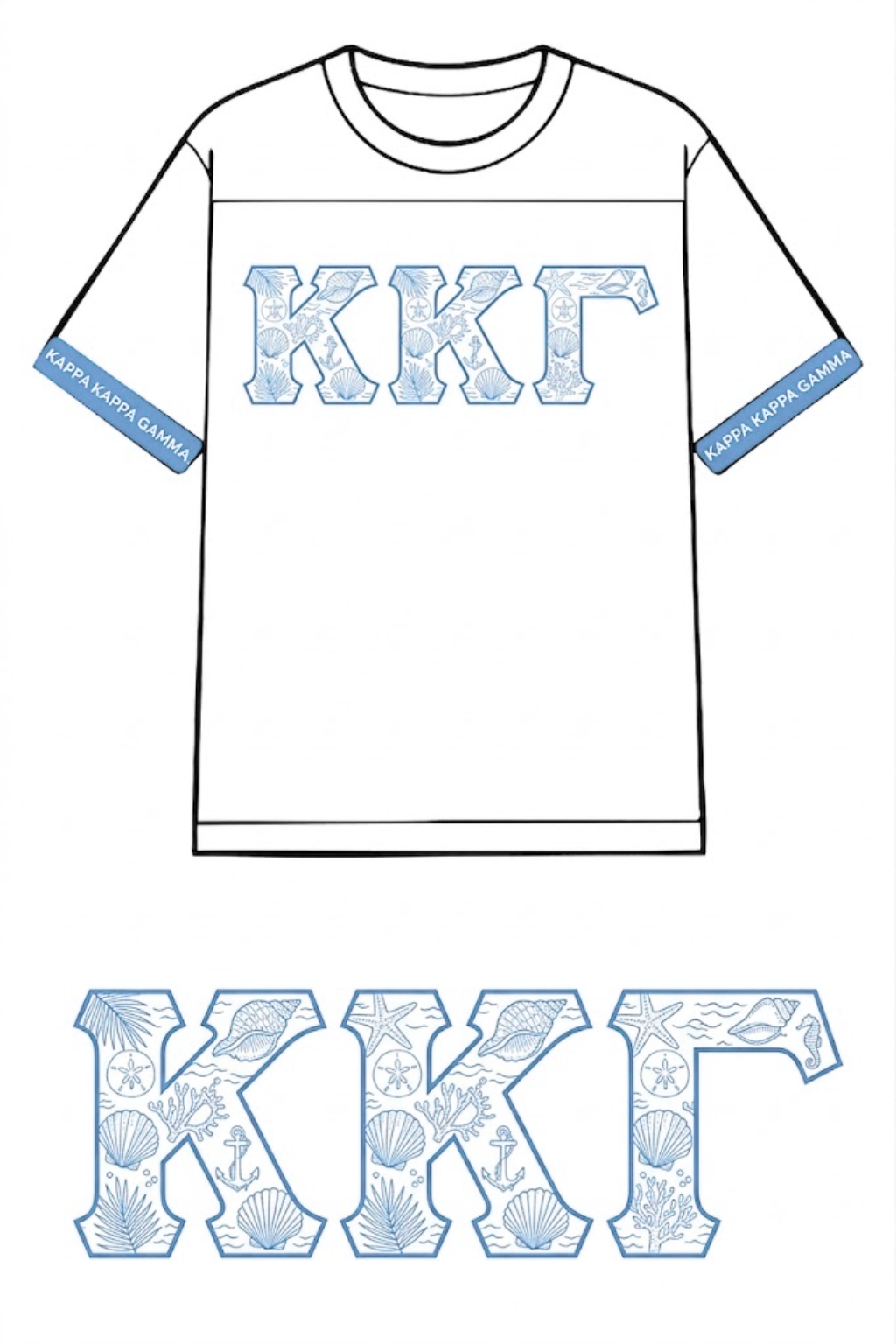 Costal Kappa Bid Day Jersey