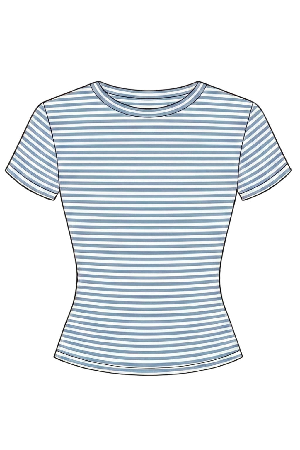 Emerson Coast Striped Baby Tee