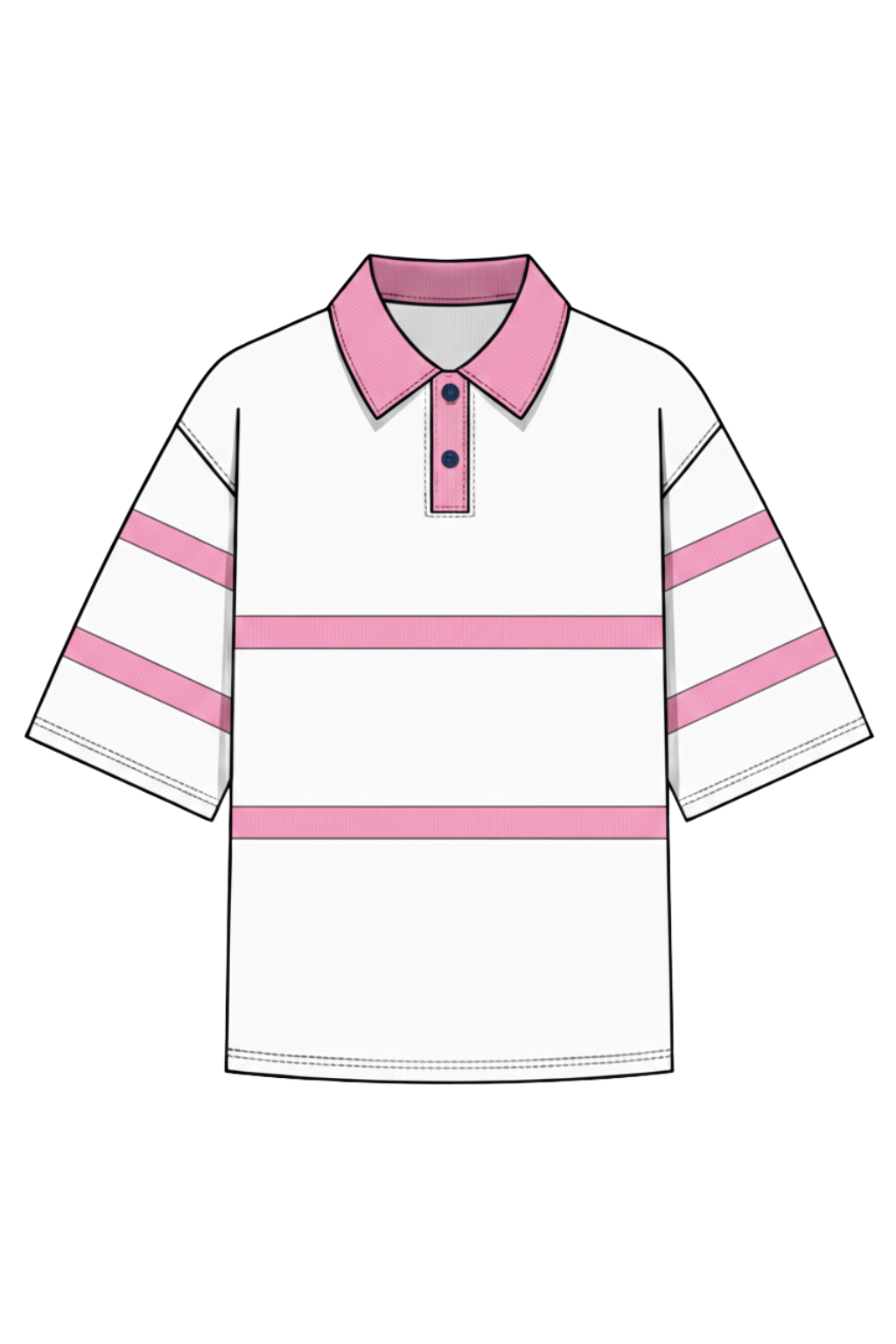 Emerson Coast Colorblock Rugby Tee