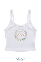 Tri Delta Garden Party Baby Tank