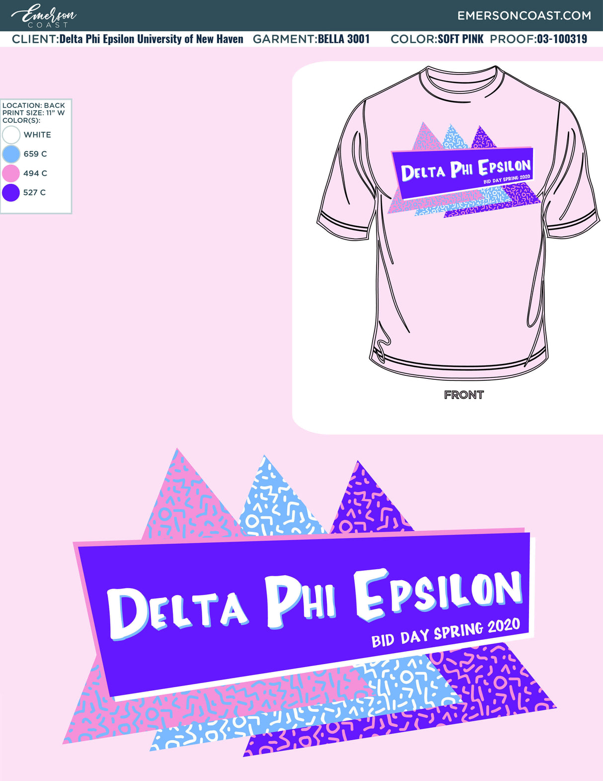 03-100319 Delta Phi Epsilon University of New Haven Spring Bid Day 2020 -01