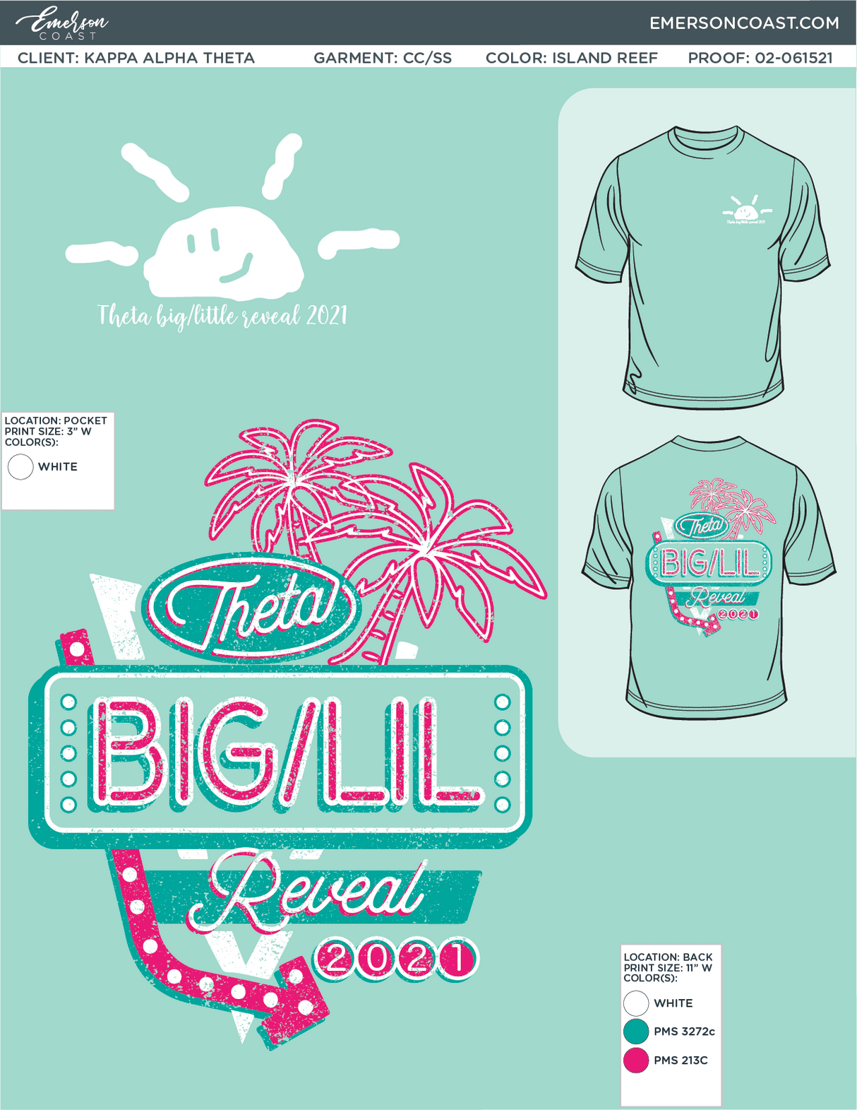 02-061521 Kappa Alpha Theta Kansas State University BigLittle Reveal 2021-03
