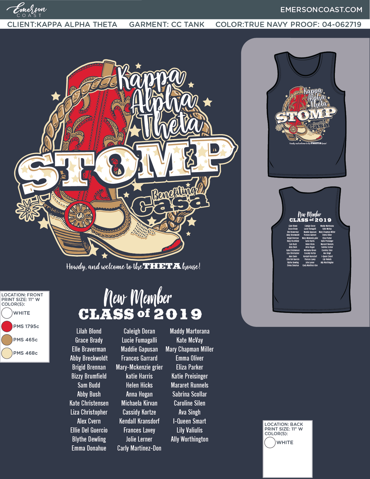 04-062719 Kappa Alpha Theta Vanderbilt University STOMP TANKS 2019-01