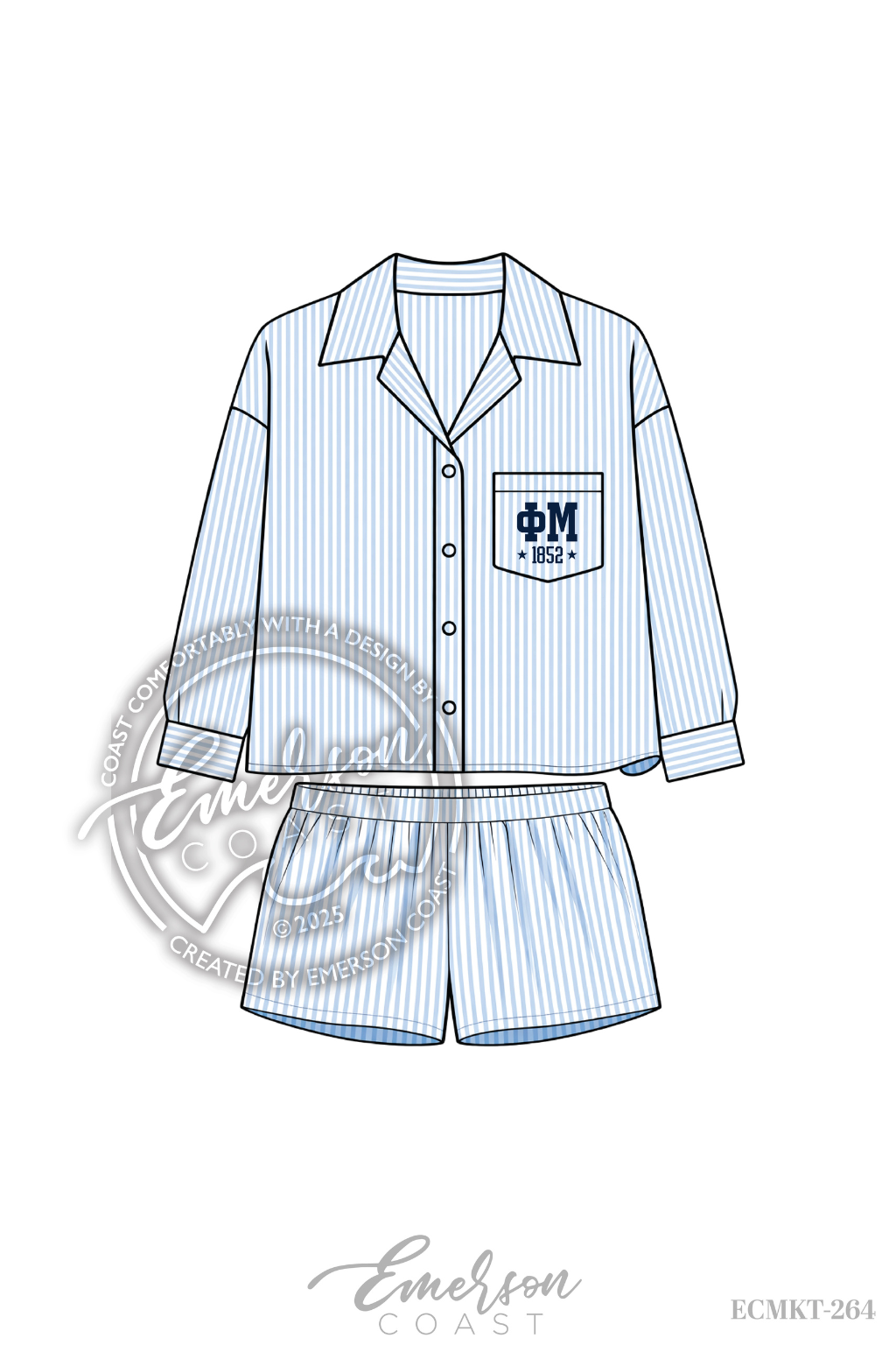Phi Mu American Work Week Tank