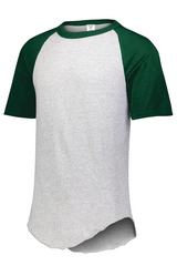 Athletic Heather/Dark Green