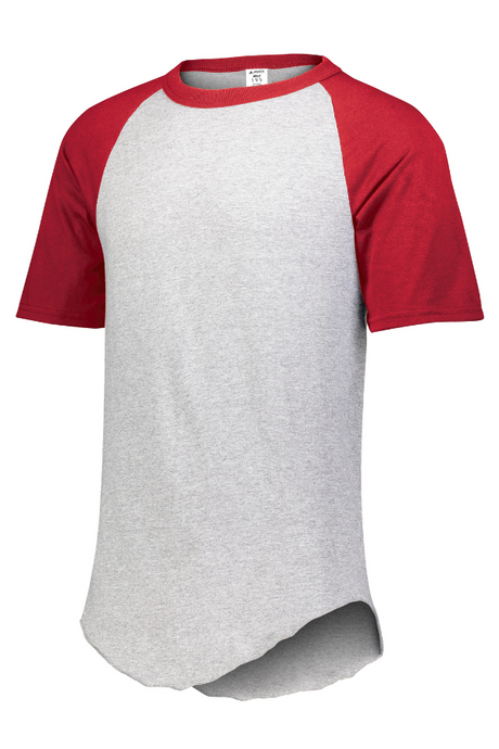 Athletic Heather/Red