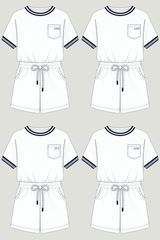 Sorority Country Club Romper