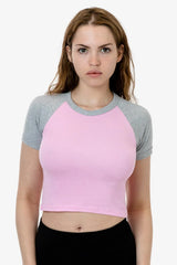 Baby Pink/Heather Gray